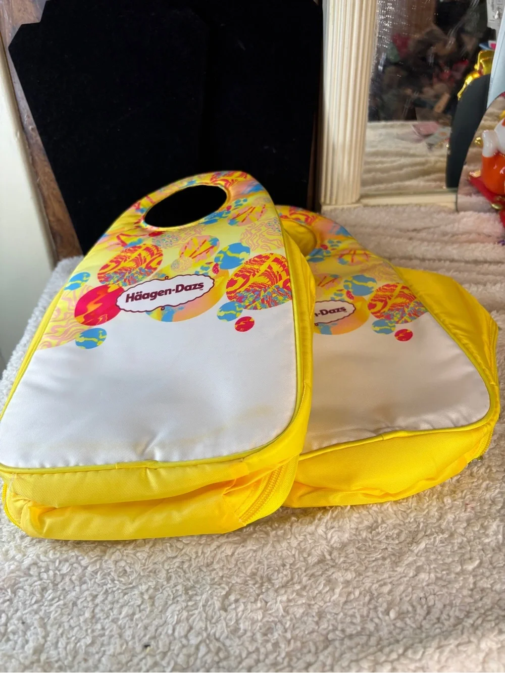 Set of 2 Insulated Lunch Bags Meal carrier New